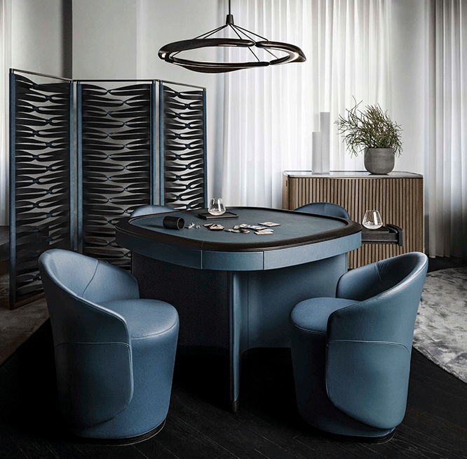 
<span>Стол Flamingo от Giorgetti</span>
